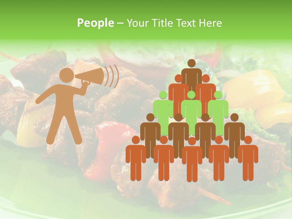 Barbecue Background Grilled PowerPoint Template