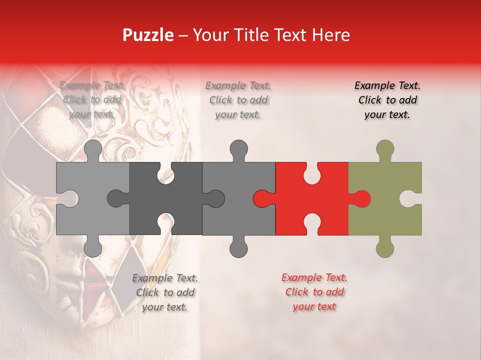 Stage Creativity Costume PowerPoint Template