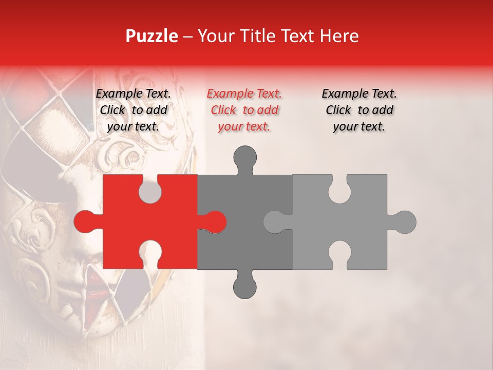 Stage Creativity Costume PowerPoint Template