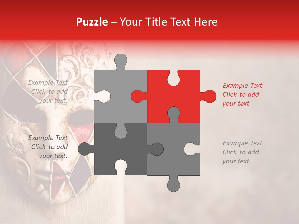 Stage Creativity Costume PowerPoint Template