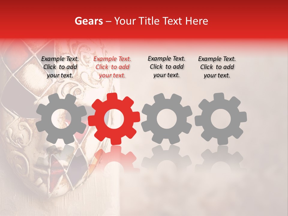 Stage Creativity Costume PowerPoint Template