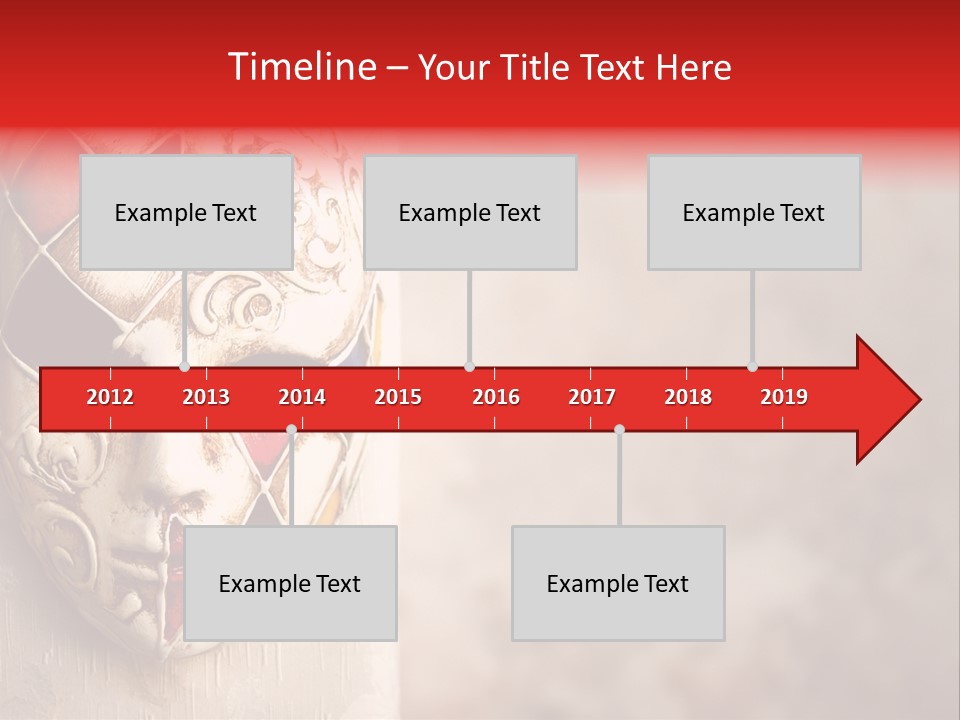 Stage Creativity Costume PowerPoint Template