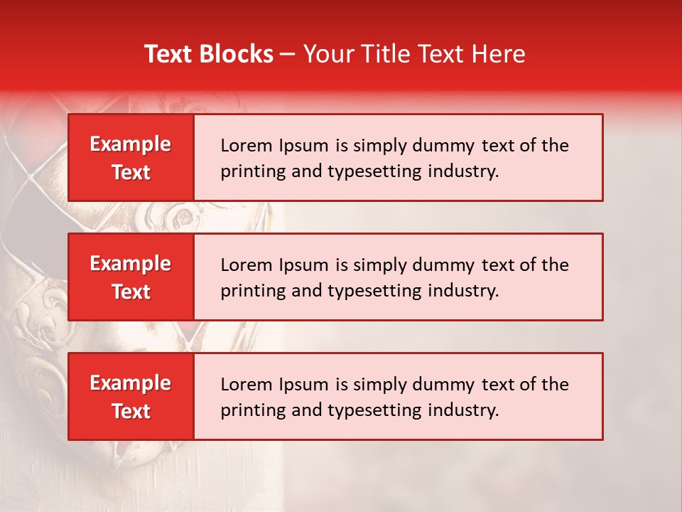 Stage Creativity Costume PowerPoint Template