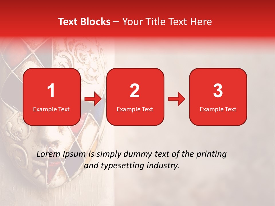 Stage Creativity Costume PowerPoint Template