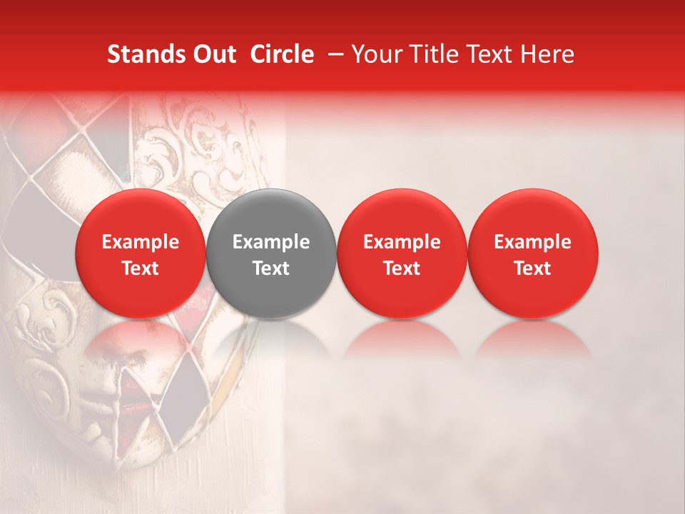 Stage Creativity Costume PowerPoint Template