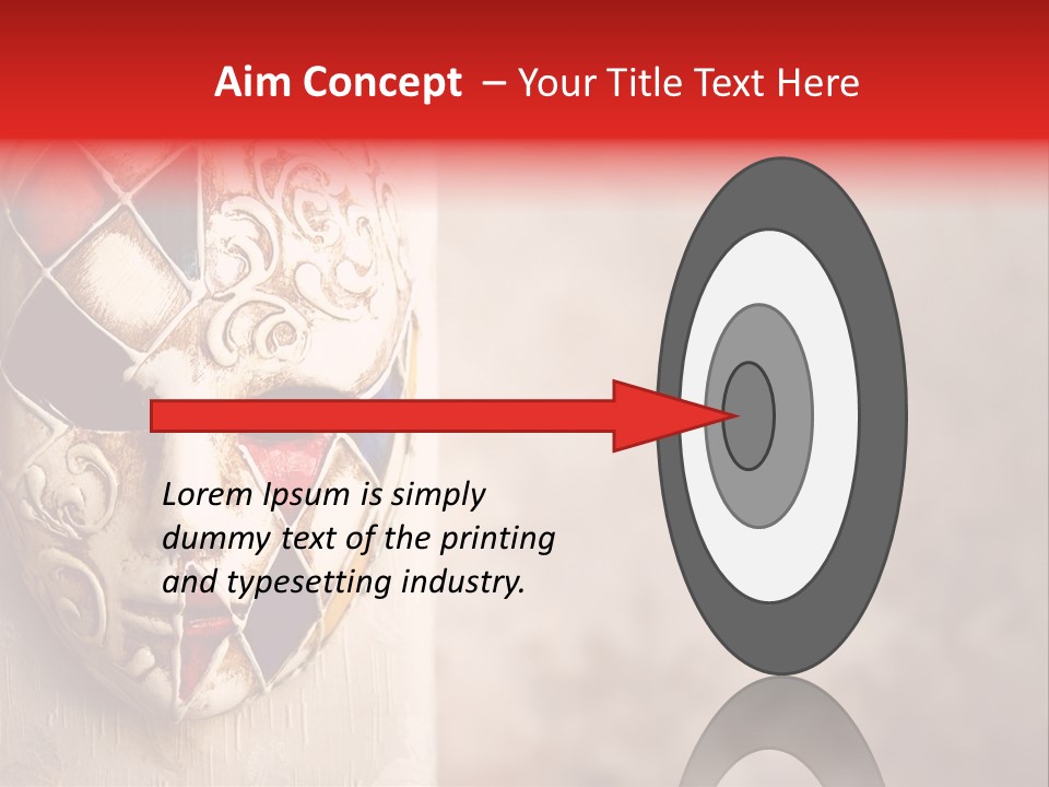 Stage Creativity Costume PowerPoint Template