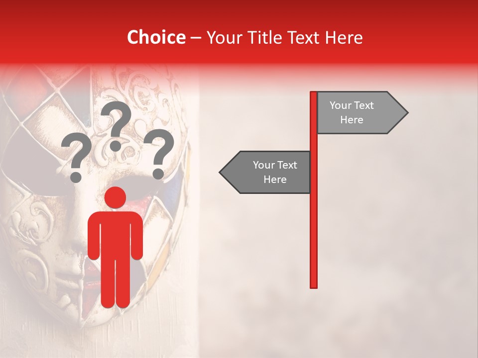 Stage Creativity Costume PowerPoint Template