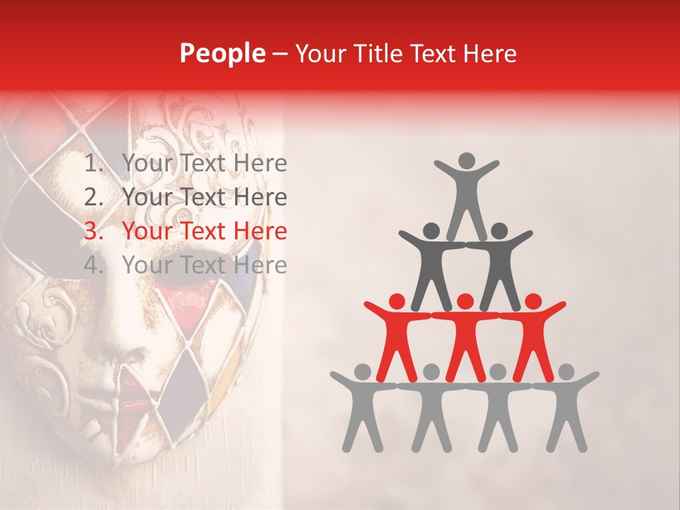 Stage Creativity Costume PowerPoint Template