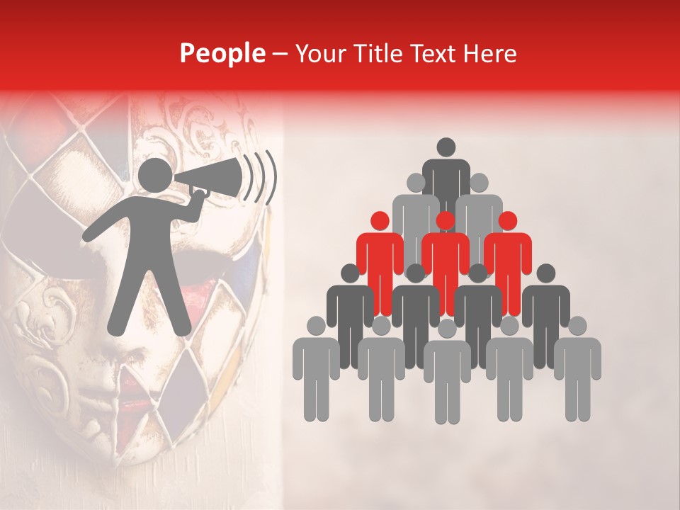 Stage Creativity Costume PowerPoint Template