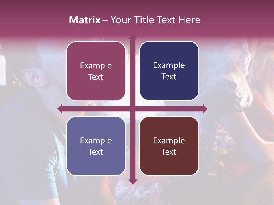 Guy Bar People PowerPoint Template