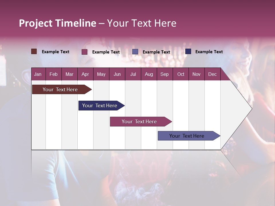 Guy Bar People PowerPoint Template