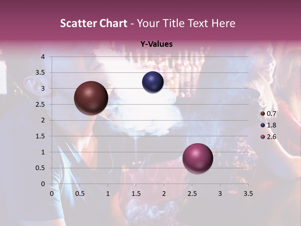 Guy Bar People PowerPoint Template