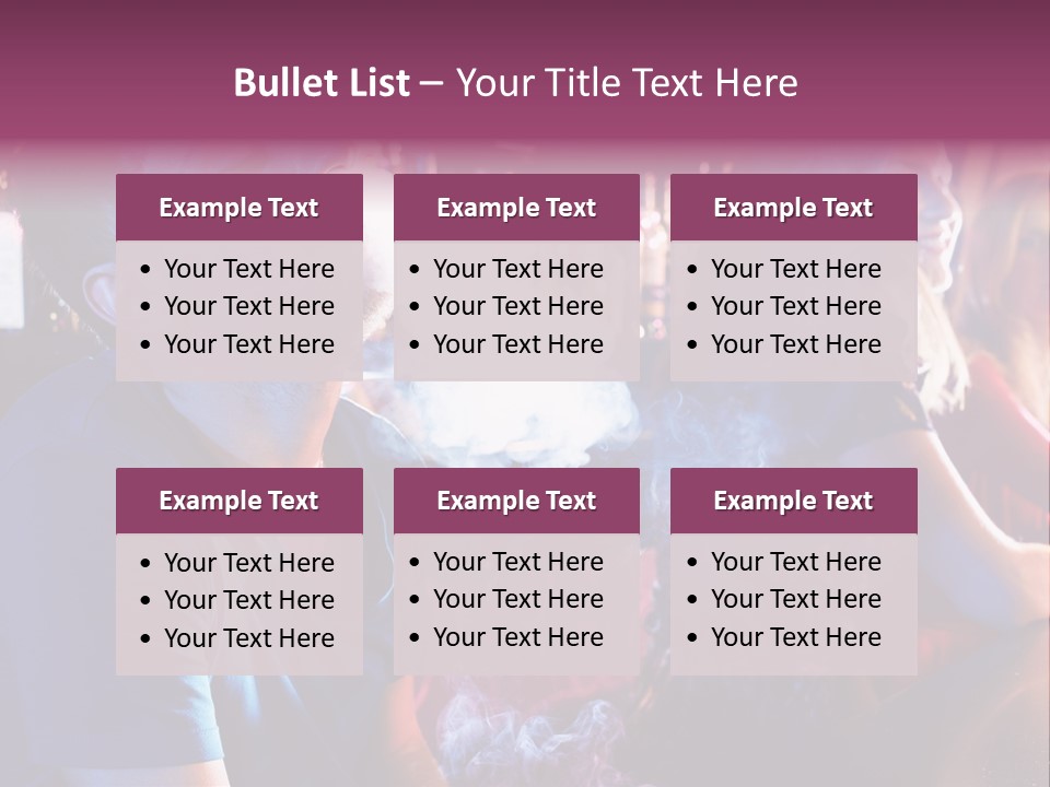 Guy Bar People PowerPoint Template