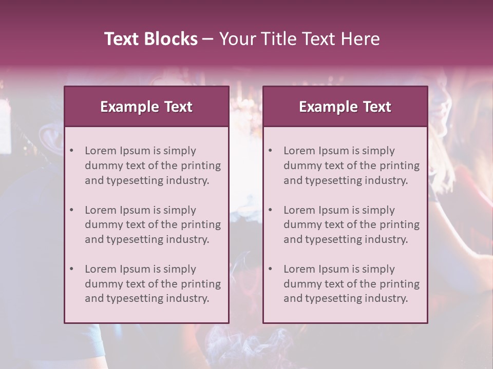 Guy Bar People PowerPoint Template