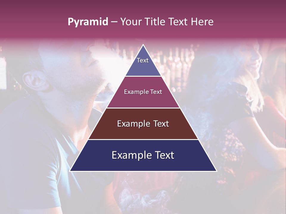 Guy Bar People PowerPoint Template