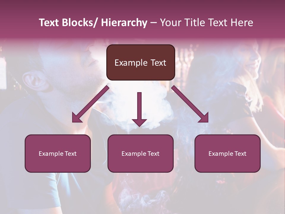 Guy Bar People PowerPoint Template