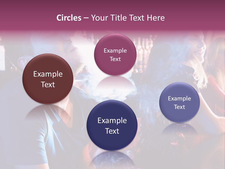 Guy Bar People PowerPoint Template