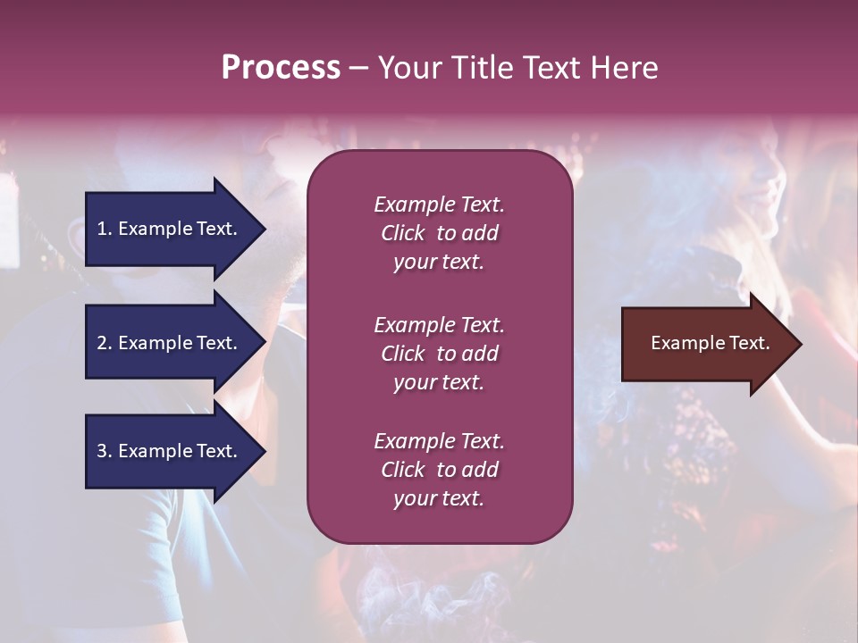 Guy Bar People PowerPoint Template