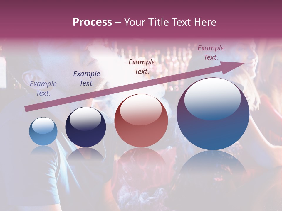 Guy Bar People PowerPoint Template