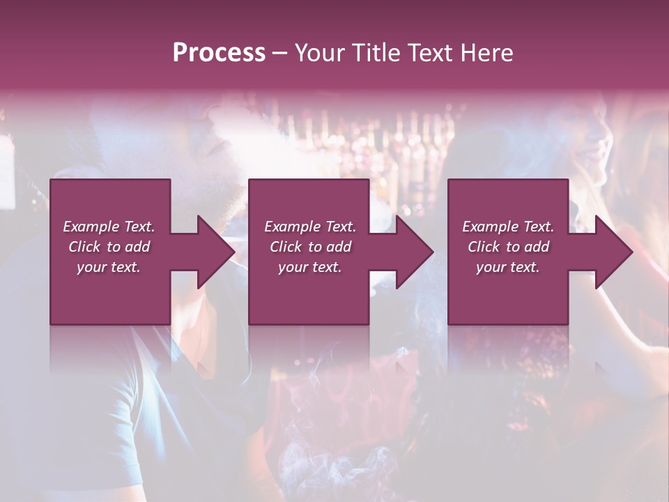 Guy Bar People PowerPoint Template