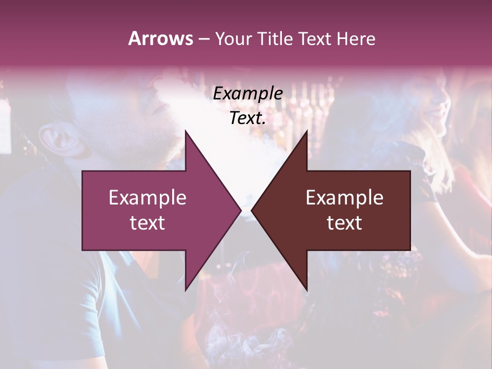 Guy Bar People PowerPoint Template