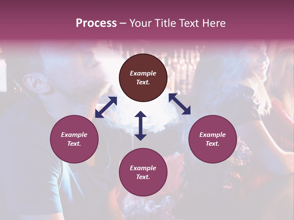 Guy Bar People PowerPoint Template