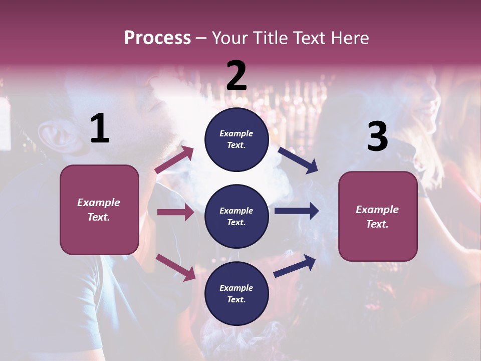 Guy Bar People PowerPoint Template