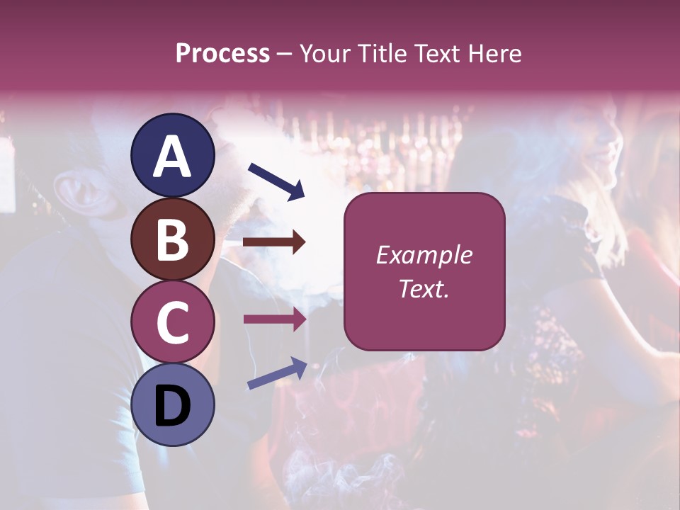 Guy Bar People PowerPoint Template