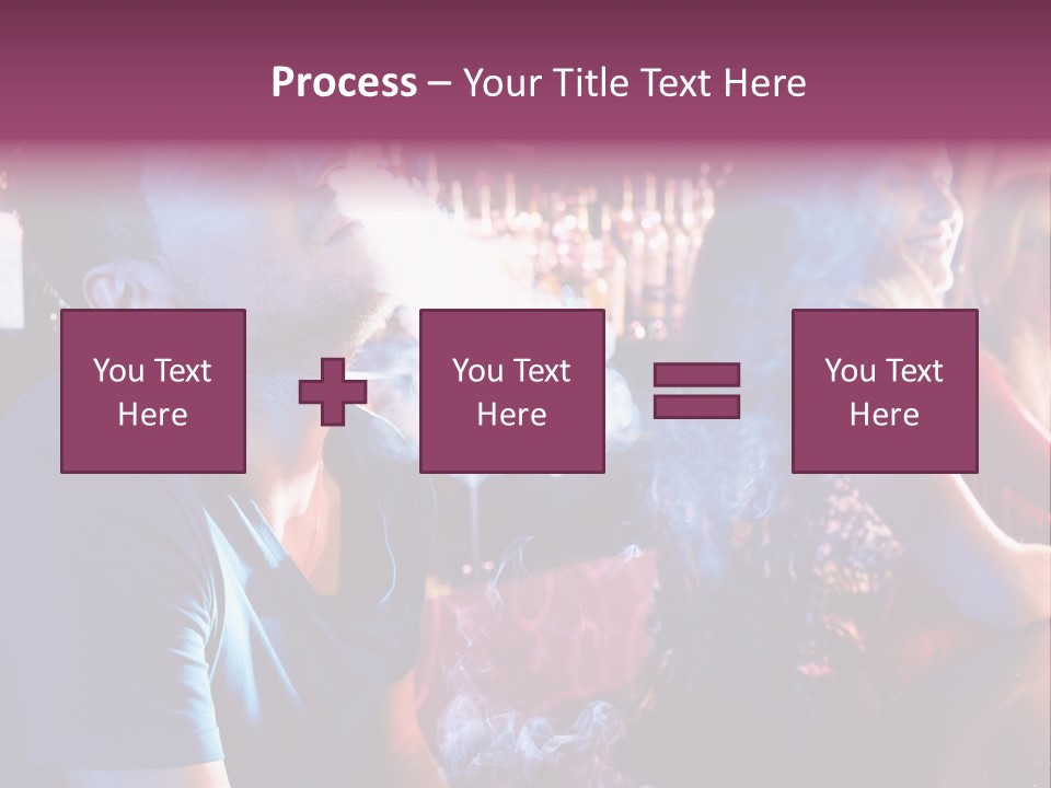 Guy Bar People PowerPoint Template