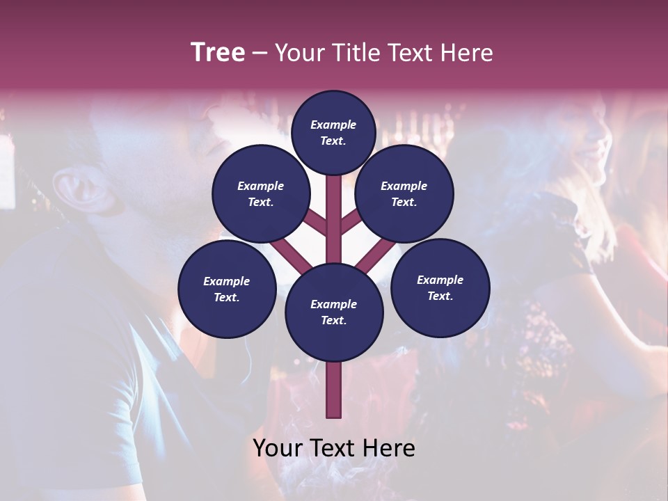 Guy Bar People PowerPoint Template