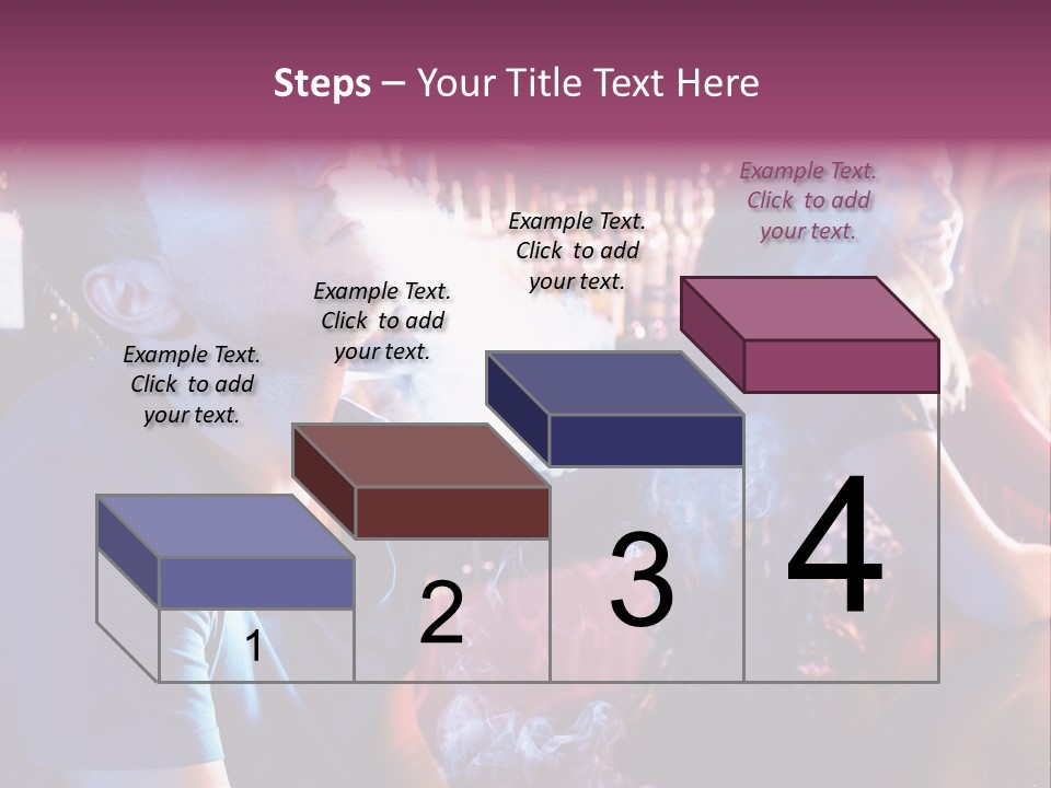 Guy Bar People PowerPoint Template