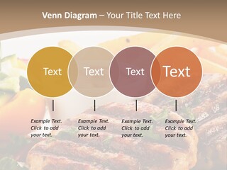 Lunch Beefsteak Sirloin PowerPoint Template