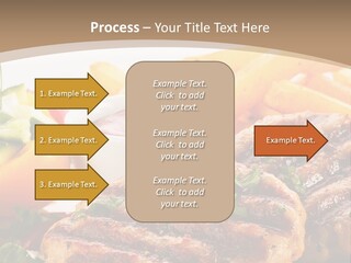 Lunch Beefsteak Sirloin PowerPoint Template