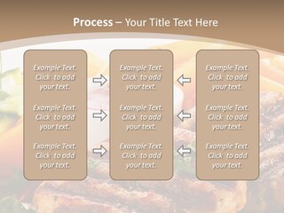 Lunch Beefsteak Sirloin PowerPoint Template