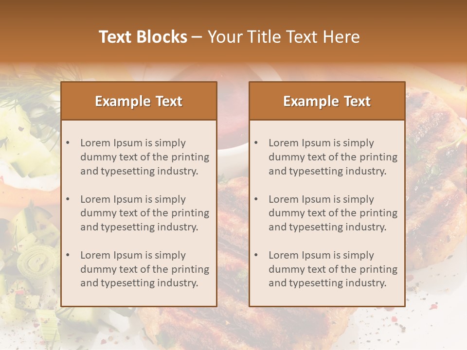 Tomato Horizontal Loin PowerPoint Template