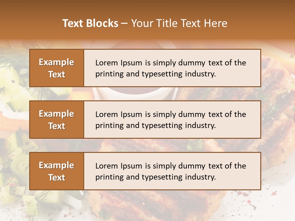 Tomato Horizontal Loin PowerPoint Template