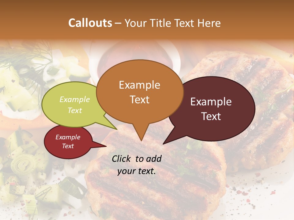 Tomato Horizontal Loin PowerPoint Template