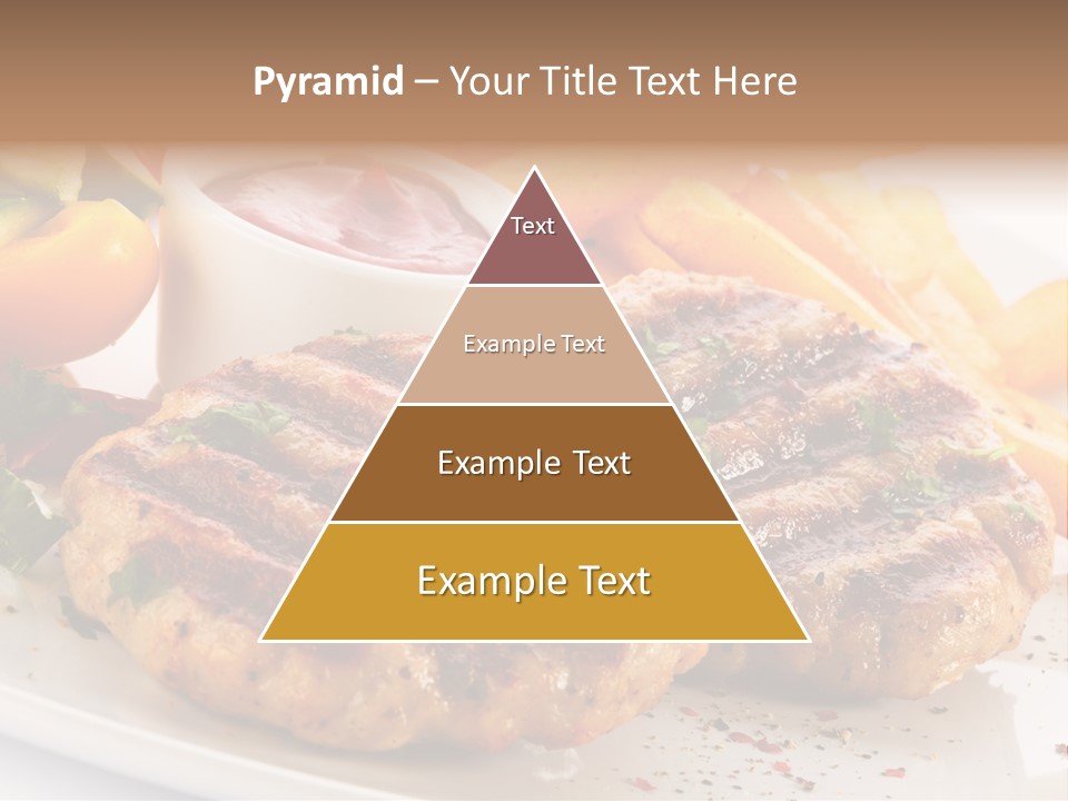 Paprika Pork Plate PowerPoint Template
