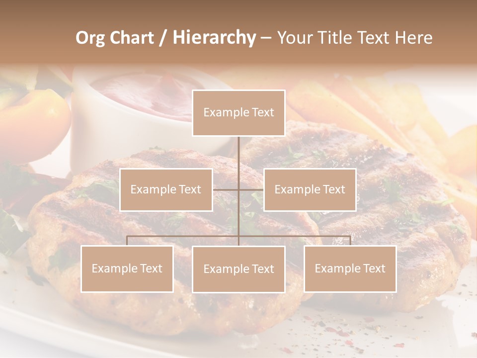 Paprika Pork Plate PowerPoint Template