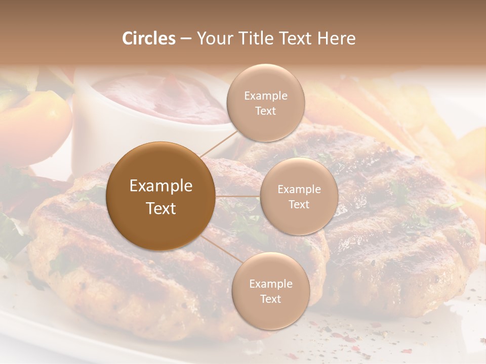 Paprika Pork Plate PowerPoint Template