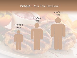 Paprika Pork Plate PowerPoint Template