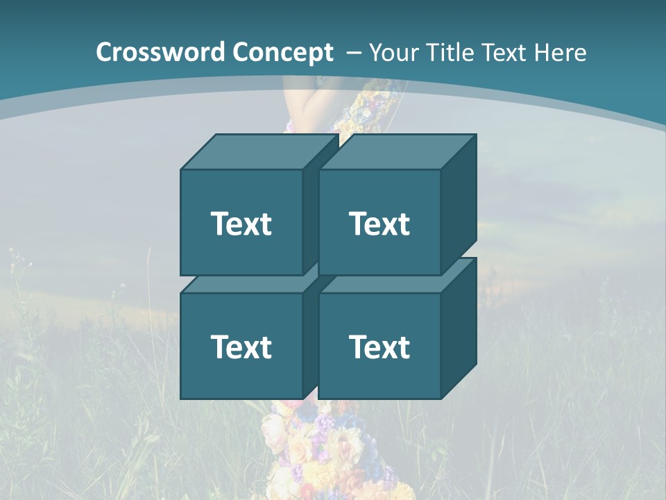 Romantic Dream Look PowerPoint Template