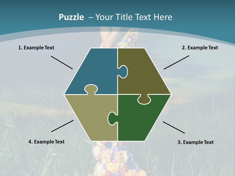 Romantic Dream Look PowerPoint Template