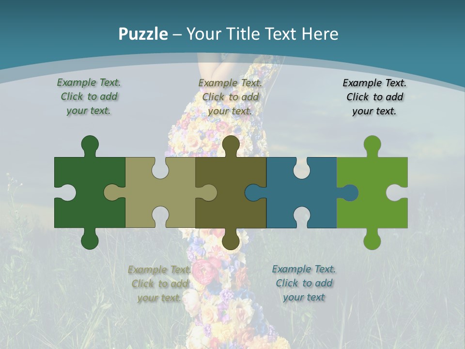 Romantic Dream Look PowerPoint Template