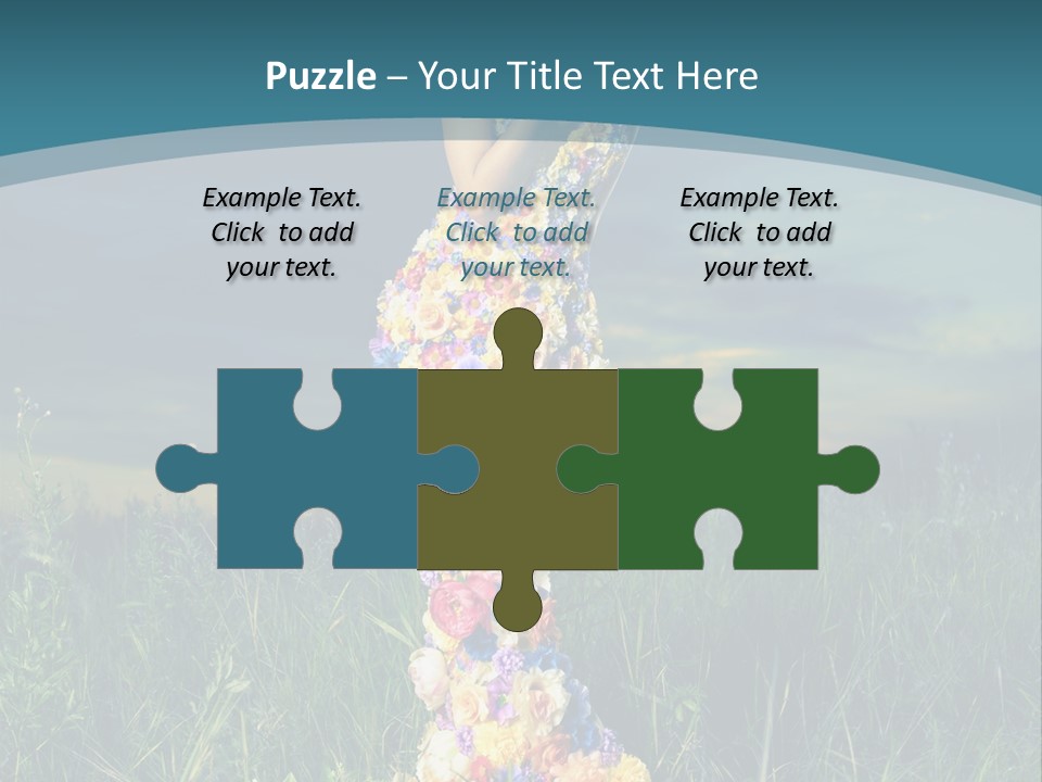 Romantic Dream Look PowerPoint Template