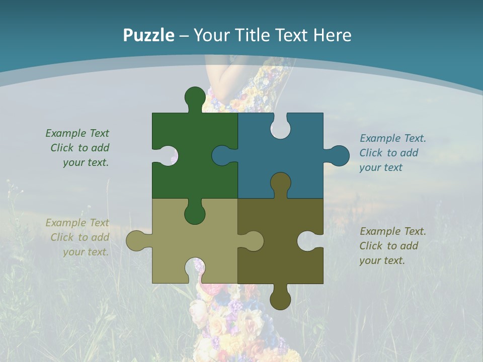 Romantic Dream Look PowerPoint Template