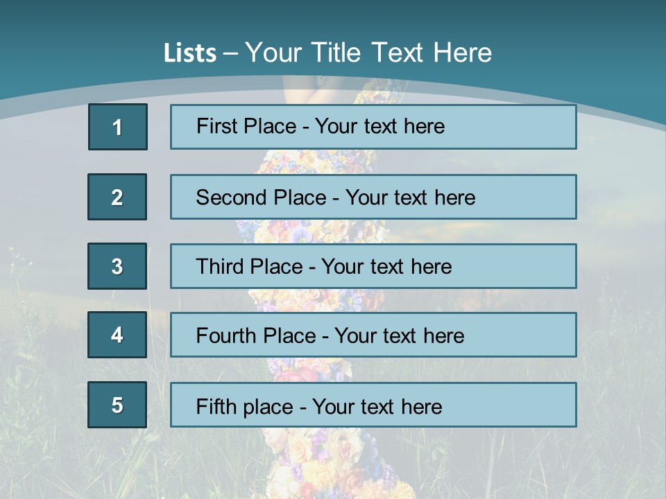 Romantic Dream Look PowerPoint Template