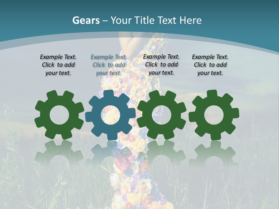 Romantic Dream Look PowerPoint Template