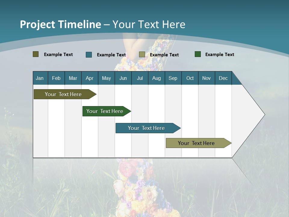 Romantic Dream Look PowerPoint Template