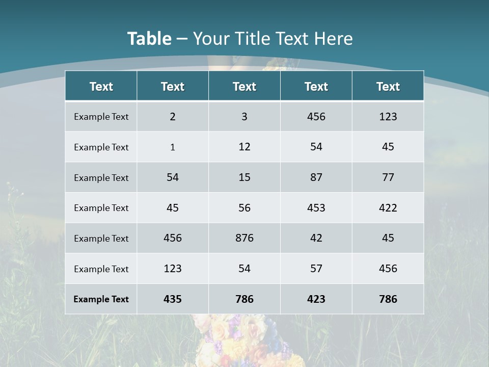 Romantic Dream Look PowerPoint Template